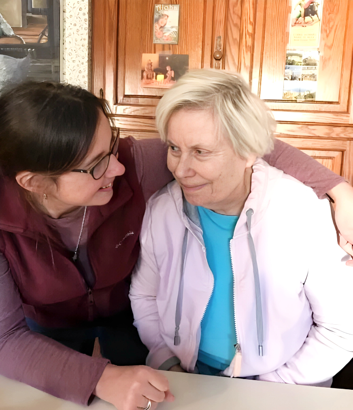 Care partner support and family consulting
